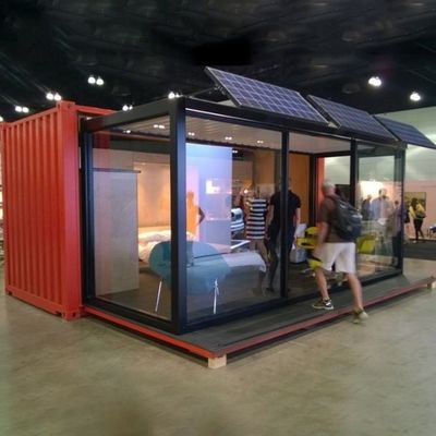 5.8M 20ft  Panel Premade Shipping Container Modular Dome Home